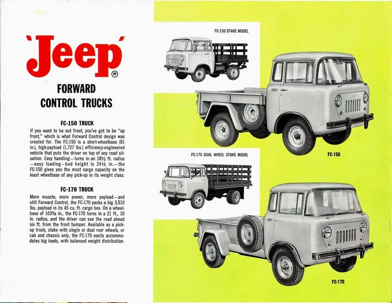 1962 Jeep Full-Line Brochure Page 8